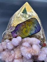 Stamped Leather Keychain - Daily Bread