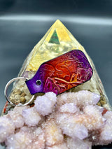 Stamped Leather Keychain - String Cheese Incident