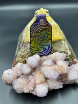 Stamped Leather Keychain - Widespread  Panic Note Eater