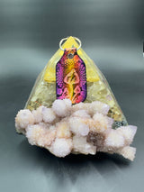 Stamped Leather Keychain - Mushrooms XL Cubensis