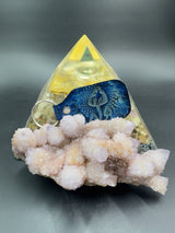 Stamped Leather Keychain - Mushrooms XL Cubensis