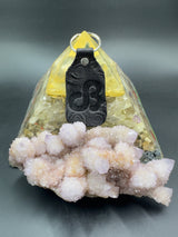 Stamped Leather Keychain - Daily Bread