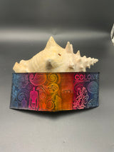 Stamped Leather Bifold Wallet - Colony Productions