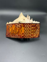 Stamped Leather Bifold Wallet - Colony Productions