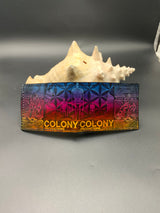 Stamped Leather Bifold Wallet - Colony Productions