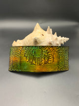 Stamped Leather Bifold Wallet - Colony Productions