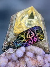 Stamped Leather Keychain - Mushrooms XL Cubensis