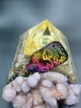 Stamped Leather Keychain - Mushrooms XL Cubensis