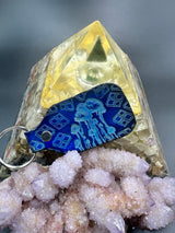 Stamped Leather Keychain - Mushrooms XL Pen is Envies