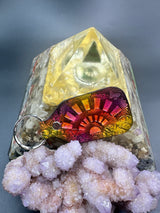 Stamped Leather Keychain - Dobro