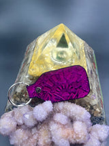 Stamped Leather Keychain - Dobro