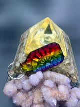 Stamped Leather Keychain - Dobro