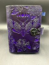 Stamped Leather Journal Spellbook - Ren Fair Examples