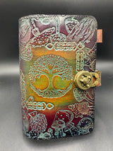 Stamped Leather Journal Spellbook - Celtic