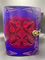 Stamped Leather Journal Spellbook XL - Ren Fair Examples