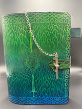 Stamped Leather Journal Spellbook XL - Ren Fair Examples