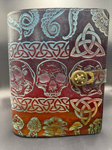 Stamped Leather Journal Spellbook XL - Ren Fair Examples