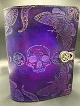 Stamped Leather Journal Spellbook XL - Ren Fair Examples