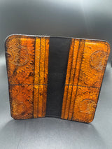 Stamped Leather Bifold Clutch - Miscellaneous Designs