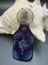 Stamped Leather Keychain - Umphreys McGee