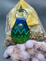 Stamped Leather Keychain - Charles The First