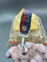 Stamped Leather Accessory Clip - Grateful Cats