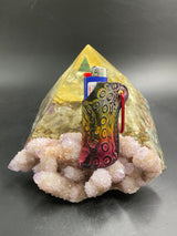 Stamped Leather Lighter Case - Tentacles