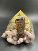 Stamped Leather Lighter Case - Tentacles