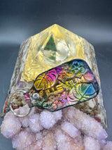 Stamped Leather Keychain - Illenium