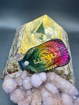 Stamped Leather Keychain - Illenium