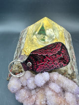 Stamped Leather Keychain - Illenium