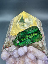 Stamped Leather Keychain - Illenium