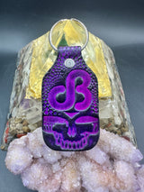 Stamped Leather Keychain - Daily Bread