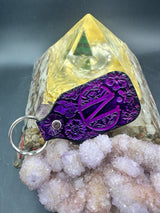 Stamped Leather Keychain - Clozee