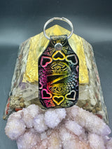 Stamped Leather Keychain - Clozee