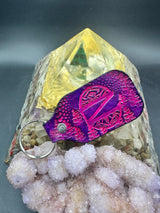 Stamped Leather Keychain - Clozee