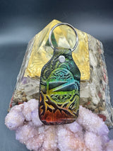 Stamped Leather Keychain - Clozee