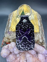 Stamped Leather Keychain - Excision