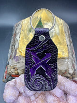 Stamped Leather Keychain - Excision