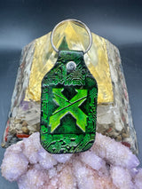 Stamped Leather Keychain - Excision