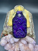 Stamped Leather Keychain - Excision