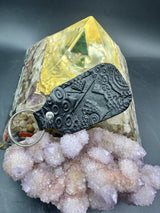 Stamped Leather Keychain - Excision