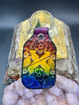 Stamped Leather Keychain - Excision