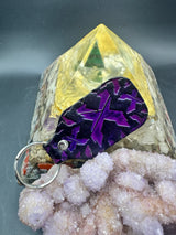 Stamped Leather Keychain - Excision