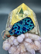 Stamped Leather Keychain - Excision