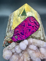 Stamped Leather Keychain - Excision