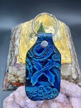 Stamped Leather Keychain - Excision