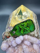 Stamped Leather Keychain - Excision