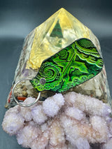 Stamped Leather Keychain - Excision