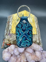 Stamped Leather Keychain - Excision
